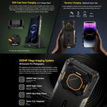Ulefone Armor 26 Ultra Telefone Rugged, 6,78 polegadas Android 13 MediaTek Dimensity 8020 Octa Core, Rede: 5G, NFC, 12GB+512GB