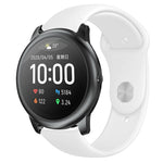 Silicone Reverse Buckle Replacement Wrist Strap, For Xiaomi Haylou Solar