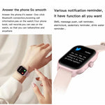 Relógio Inteligente LEMFO LT10 Ecrã TFT de 2,01 polegadas Suporta Chamadas Bluetooth / Monitorização de Saúde, Correia de Aço, Correia de Silicone