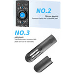 Teclado Sem Fios G21 2.4GHz Fly Air Mouse com Retroiluminação LED, Comando com Giroscópio para Android TV Box / PC, Suporta Voz Inteligente, Azul