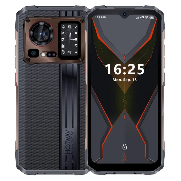 HOTWAV Cyber 15, Telemóvel Robusto IP68/IP69K, 6280mAh, 6,6 polegadas Android 13 MediaTek MT6789 Helio G99 Octa Core, Rede: 4G, NFC, OTG, 12GB+256GB