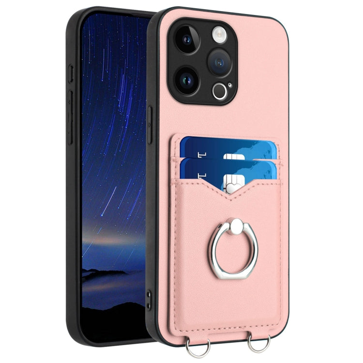 Capa para Telemóvel com Suporte de Anel Porta-Cartões R20, Para iPhone 14 Plus, Para iPhone 14, Para iPhone 14 Pro, Para iPhone 14 Pro Max, Para iPhone SE 2022 / SE 2020 / 8, Para iPhone 13 Pro Max, Para iPhone 13 Pro, Para iPhone 13