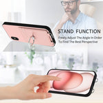 Capa para Telemóvel com Suporte de Anel Porta-Cartões R20, Para iPhone XS / X, Para iPhone XR, Para iPhone XS Max, Para iPhone 8 Plus / 7 Plus