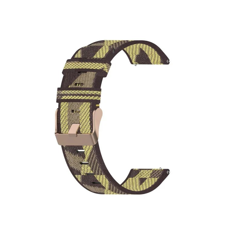 Pulseira Texturizada em Nylon Tecido, Tamanho: Tamanho Único 20mm, Para Galaxy Watch 3 41mm