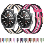 Pulseira Texturizada em Nylon Tecido, Tamanho: Tamanho Único 20mm, Para Galaxy Watch 3 41mm