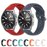 Pulseira Desportiva em Silicone R850 de Cor Sólida, Tamanho: Tamanho Único 20mm, Para Galaxy Watch 3 41mm