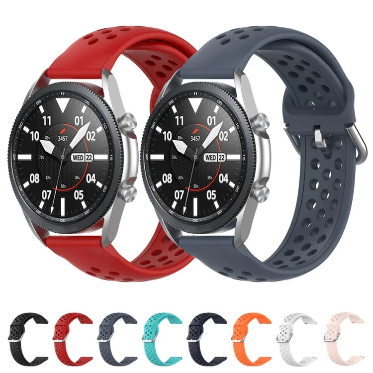 Pulseira Desportiva em Silicone R850 de Cor Sólida, Tamanho: Tamanho Único 20mm, Para Galaxy Watch 3 41mm