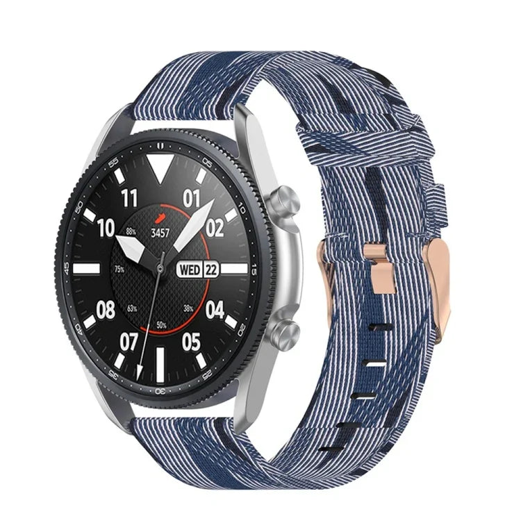 Correia Texturizada de Nylon Trançado, Tamanho: Tamanho Único 22mm, Para Galaxy Watch 3 45mm
