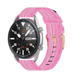 Correia Texturizada de Nylon Trançado, Tamanho: Tamanho Único 22mm, Para Galaxy Watch 3 45mm