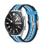 Correia Texturizada de Nylon Trançado, Tamanho: Tamanho Único 22mm, Para Galaxy Watch 3 45mm