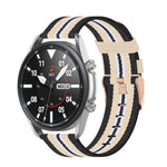 Correia Texturizada de Nylon Trançado, Tamanho: Tamanho Único 22mm, Para Galaxy Watch 3 45mm