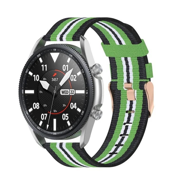 Correia Texturizada de Nylon Trançado, Tamanho: Tamanho Único 22mm, Para Galaxy Watch 3 45mm
