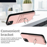 Capa para telemóvel com porta-cartões e anel de corda R20 Crossbody, Para iPhone 14 Plus, Para iPhone 14, Para iPhone 14 Pro, Para iPhone 14 Pro Max, Para iPhone SE 2022 / SE 2020 / 8, Para iPhone 13 Pro Max, Para iPhone 13 Pro, Para iPhone 13