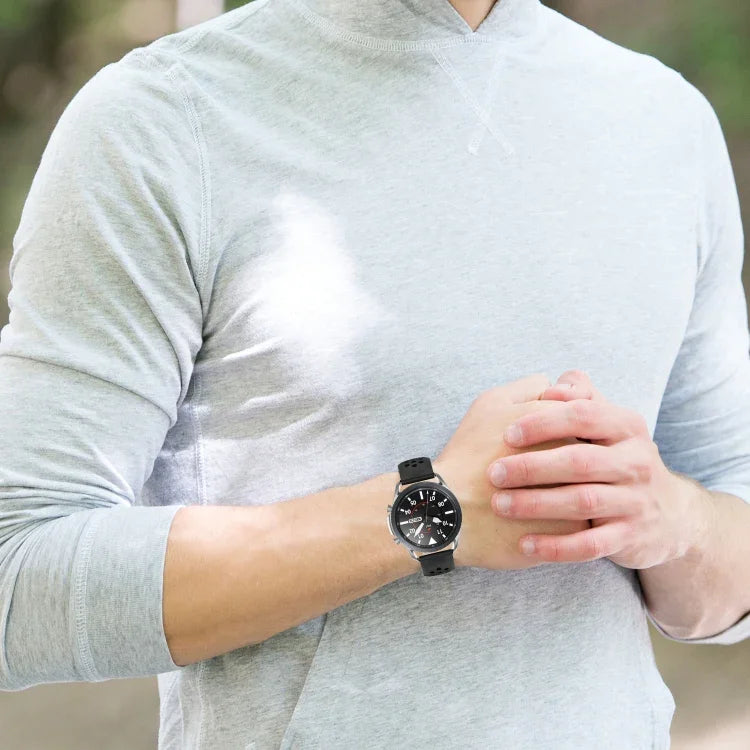 Correia Desportiva de Silicone de Cor Sólida, Tamanho: Tamanho Único 22mm, Para Galaxy Watch 3 45mm