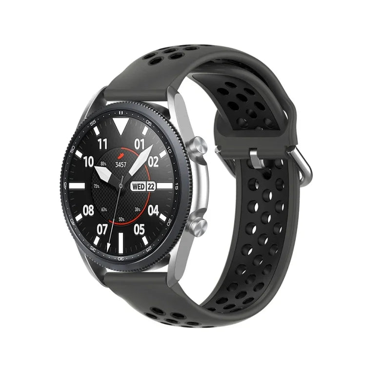Correia Desportiva de Silicone de Cor Sólida, Tamanho: Tamanho Único 22mm, Para Galaxy Watch 3 45mm