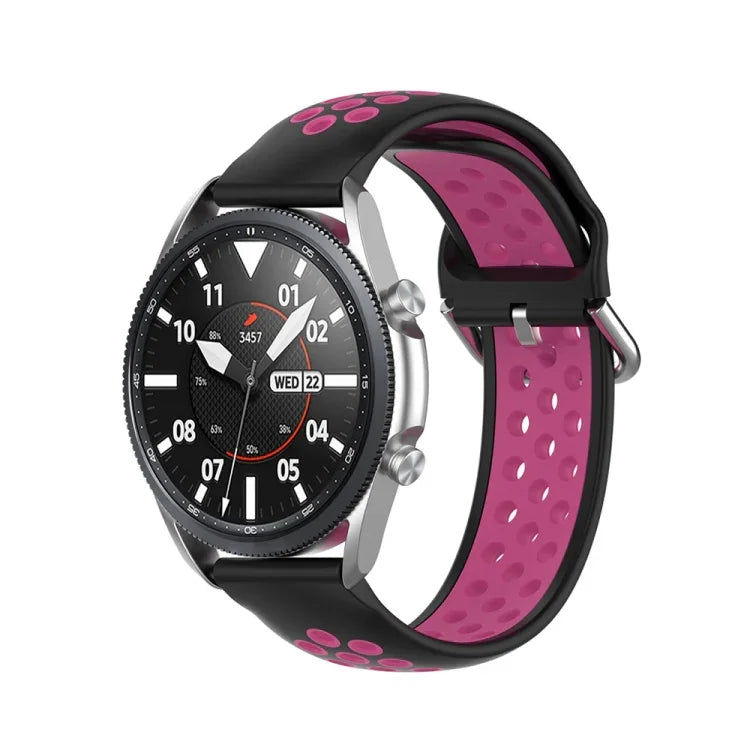 Correia Desportiva de Silicone de Cor Sólida, Tamanho: Tamanho Único 22mm, Para Galaxy Watch 3 45mm