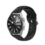 Correia Desportiva de Silicone de Cor Sólida, Tamanho: Tamanho Único 22mm, Para Galaxy Watch 3 45mm