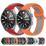 Correia Desportiva de Silicone de Cor Sólida, Tamanho: Tamanho Único 22mm, Para Galaxy Watch 3 45mm