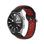 Correia Desportiva de Silicone Bicolor, Tamanho: 22mm, Para Galaxy Watch 3 45mm