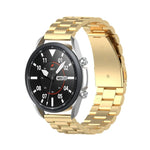 Três Correias em Aço Inoxidável para Desmontar o Medidor e as Orelhas, Tamanho: 22mm, Para Galaxy Watch 3 45mm