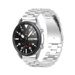 Três Correias em Aço Inoxidável para Desmontar o Medidor e as Orelhas, Tamanho: 22mm, Para Galaxy Watch 3 45mm