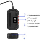Endoscópio digital HD 1080P IP67 impermeável F240 com ligação WiFi direta, 2m, 5m, 10m