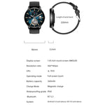 HK89 Smartwatch Desportivo 1,43 polegadas BT5.0 IP67, Suporta Chamadas Bluetooth / Notificações de Mensagens / Monitorização de Frequência Cardíaca / Pressão Arterial