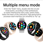 HK89 Smartwatch Desportivo 1,43 polegadas BT5.0 IP67, Suporta Chamadas Bluetooth / Notificações de Mensagens / Monitorização de Frequência Cardíaca / Pressão Arterial