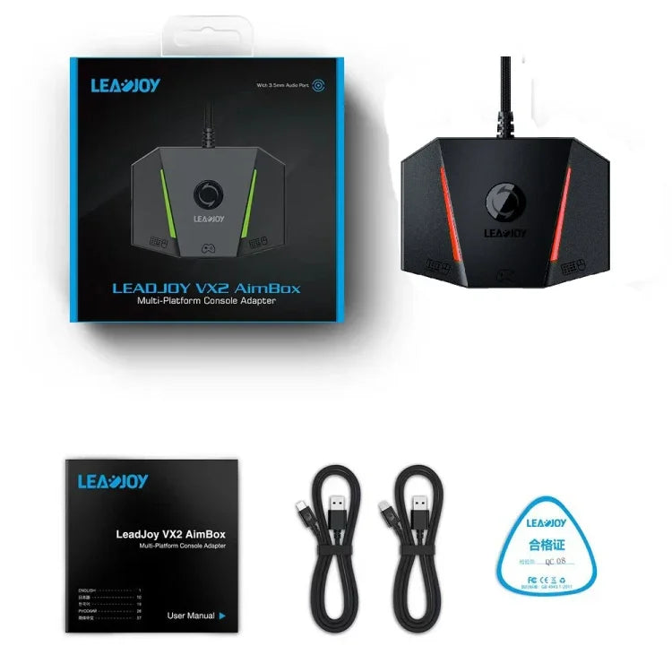 Conversor de teclado e rato GameSir LeadJoy VX2 AimBox para consola de jogos Xbox / PS4