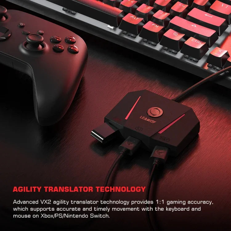 Conversor de teclado e rato GameSir LeadJoy VX2 AimBox para consola de jogos Xbox / PS4