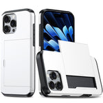 Capa de telemóvel armadura anti-choque com slot para cartão, para iPhone Air, para iPhone 16 Pro Max, para iPhone 16 Pro, para iPhone 16 Plus