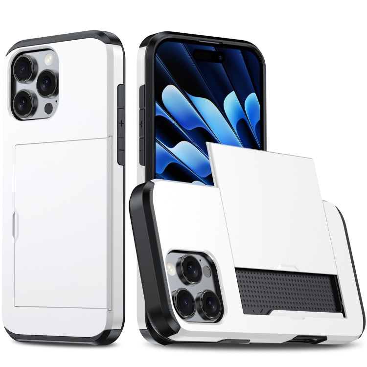Capa de telemóvel armadura anti-choque com slot para cartão, para iPhone Air, para iPhone 16 Pro Max, para iPhone 16 Pro, para iPhone 16 Plus