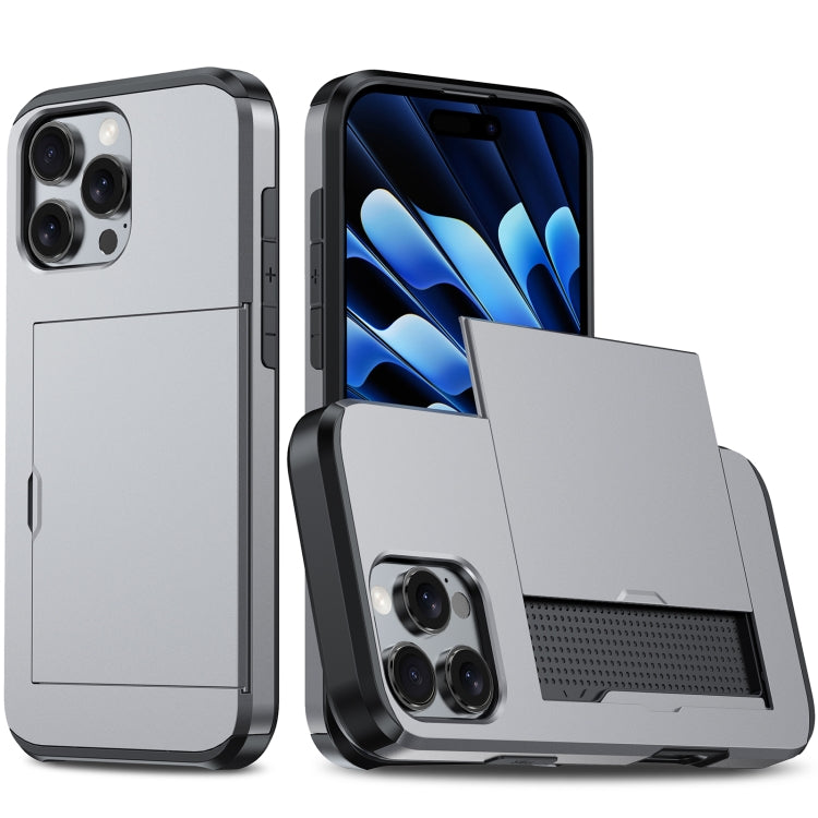 Capa de telemóvel armadura anti-choque com slot para cartão, para iPhone Air, para iPhone 16 Pro Max, para iPhone 16 Pro, para iPhone 16 Plus