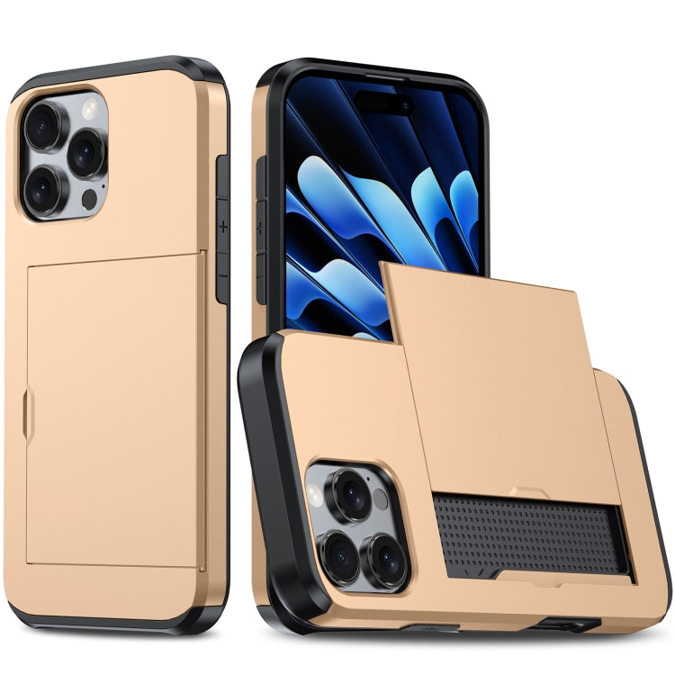 Capa de telemóvel armadura anti-choque com slot para cartão, para iPhone Air, para iPhone 16 Pro Max, para iPhone 16 Pro, para iPhone 16 Plus