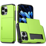 Capa de telemóvel armadura anti-choque com slot para cartão, para iPhone Air, para iPhone 16 Pro Max, para iPhone 16 Pro, para iPhone 16 Plus