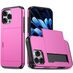 Capa de telemóvel armadura anti-choque com slot para cartão, para iPhone Air, para iPhone 16 Pro Max, para iPhone 16 Pro, para iPhone 16 Plus