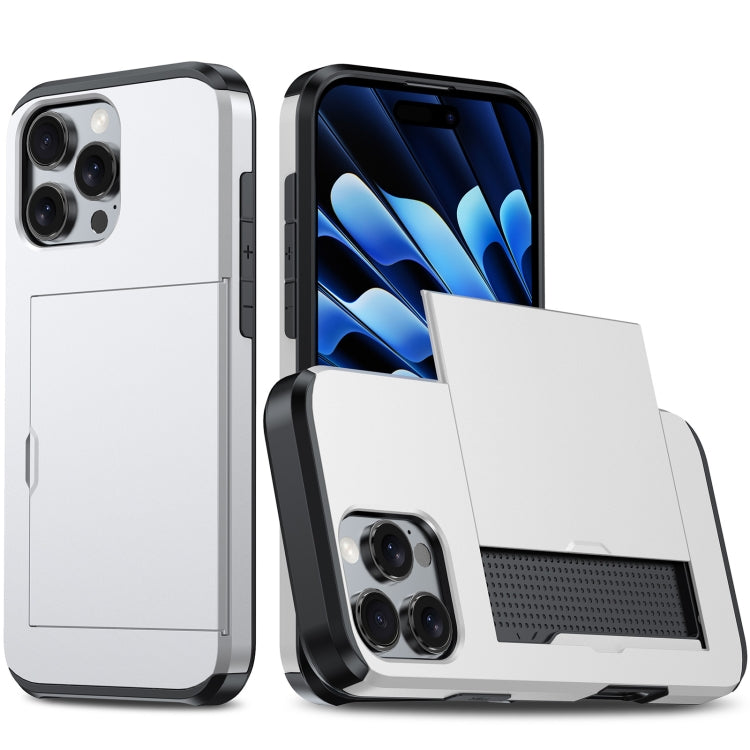 Capa de telemóvel armadura anti-choque com slot para cartão, para iPhone Air, para iPhone 16 Pro Max, para iPhone 16 Pro, para iPhone 16 Plus