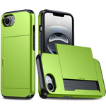 Capa de Telemóvel Blindada Antichoque com Slot para Cartão, Para iPhone 17e / 16e, Para iPhone 17 Pro Max, Para iPhone 17 Pro, Para iPhone 17