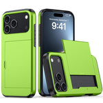 Capa de Telemóvel Blindada Antichoque com Slot para Cartão, Para iPhone 17e / 16e, Para iPhone 17 Pro Max, Para iPhone 17 Pro, Para iPhone 17