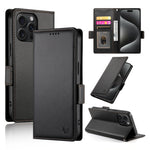 Capa para telemóvel em pele fosca magnética com fivela lateral, Para iPhone 16 Pro, Para iPhone 16 Plus, Para iPhone 16, Para iPhone 15 Pro Max, Para iPhone 15 Pro, Para iPhone 15 Plus