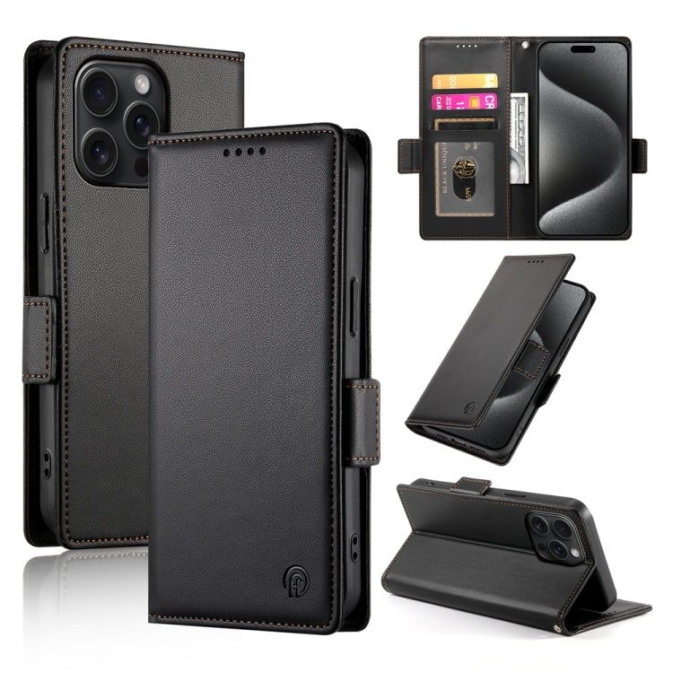 Capa para telemóvel em pele fosca magnética com fivela lateral, Para iPhone 16 Pro, Para iPhone 16 Plus, Para iPhone 16, Para iPhone 15 Pro Max, Para iPhone 15 Pro, Para iPhone 15 Plus