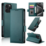 Capa para telemóvel em pele fosca magnética com fivela lateral, Para iPhone 16 Pro, Para iPhone 16 Plus, Para iPhone 16, Para iPhone 15 Pro Max, Para iPhone 15 Pro, Para iPhone 15 Plus