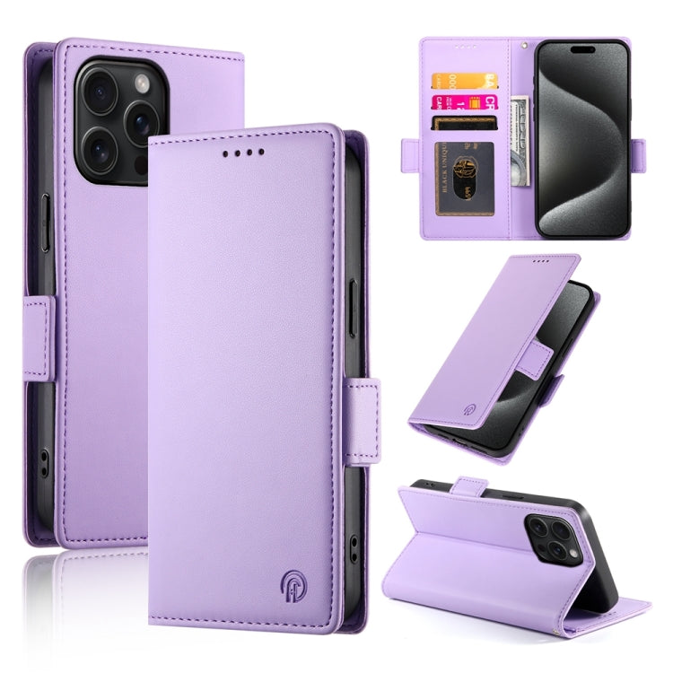 Capa para telemóvel em pele fosca magnética com fivela lateral, Para iPhone 16 Pro, Para iPhone 16 Plus, Para iPhone 16, Para iPhone 15 Pro Max, Para iPhone 15 Pro, Para iPhone 15 Plus