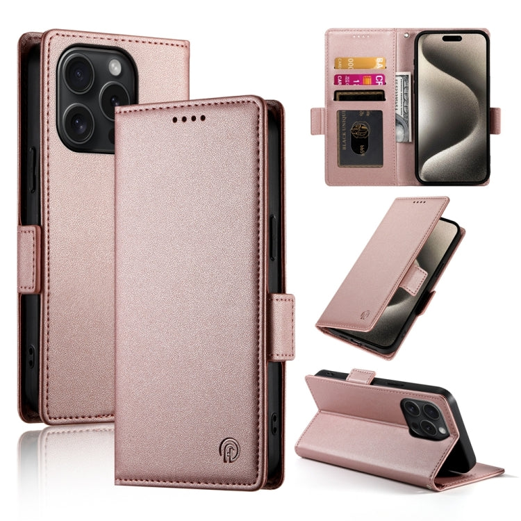 Capa para telemóvel em pele fosca magnética com fivela lateral, Para iPhone 16 Pro, Para iPhone 16 Plus, Para iPhone 16, Para iPhone 15 Pro Max, Para iPhone 15 Pro, Para iPhone 15 Plus