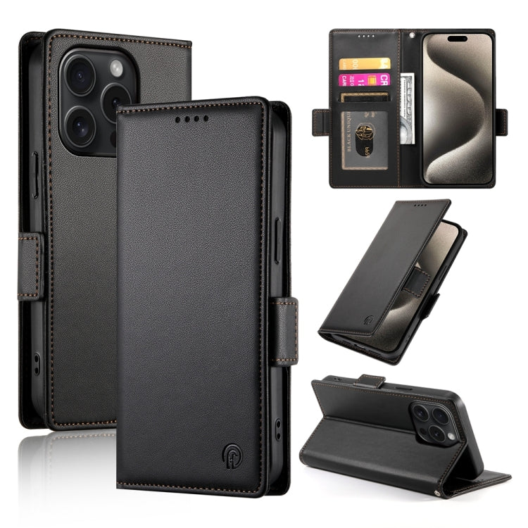 Capa para telemóvel em pele fosca magnética com fivela lateral, Para iPhone 16 Pro, Para iPhone 16 Plus, Para iPhone 16, Para iPhone 15 Pro Max, Para iPhone 15 Pro, Para iPhone 15 Plus