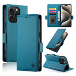 Capa para telemóvel em pele fosca magnética com fivela lateral, Para iPhone 16 Pro, Para iPhone 16 Plus, Para iPhone 16, Para iPhone 15 Pro Max, Para iPhone 15 Pro, Para iPhone 15 Plus