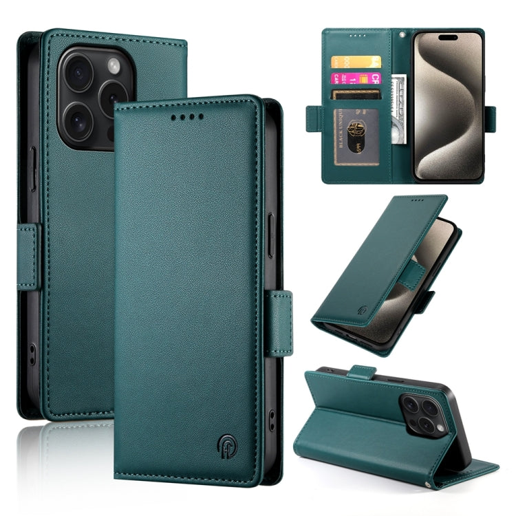 Capa para telemóvel em pele fosca magnética com fivela lateral, Para iPhone 16 Pro, Para iPhone 16 Plus, Para iPhone 16, Para iPhone 15 Pro Max, Para iPhone 15 Pro, Para iPhone 15 Plus