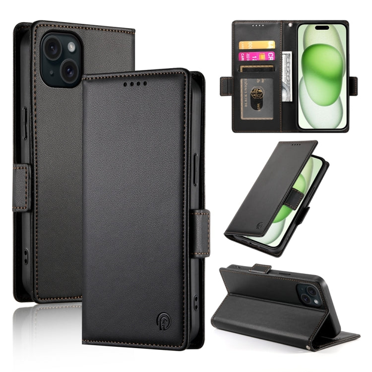 Capa para telemóvel em pele fosca magnética com fivela lateral, Para iPhone 16 Pro, Para iPhone 16 Plus, Para iPhone 16, Para iPhone 15 Pro Max, Para iPhone 15 Pro, Para iPhone 15 Plus
