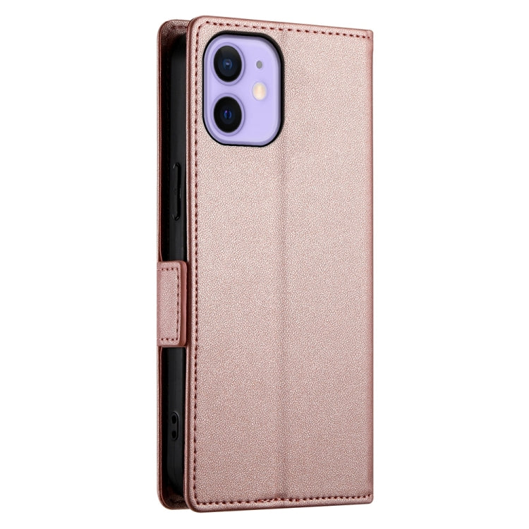 Capa para telemóvel em pele fosca magnética com fivela lateral, Para iPhone 12 mini, Para iPhone 11 Pro Max, Para iPhone 11, Para iPhone 11 Pro, Para iPhone X / XS, Para iPhone XR