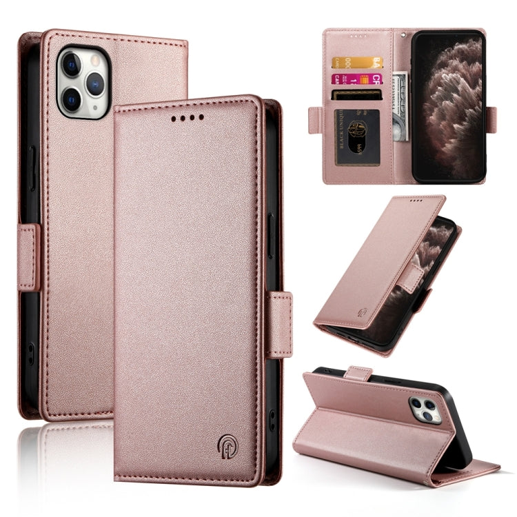 Capa para telemóvel em pele fosca magnética com fivela lateral, Para iPhone 12 mini, Para iPhone 11 Pro Max, Para iPhone 11, Para iPhone 11 Pro, Para iPhone X / XS, Para iPhone XR